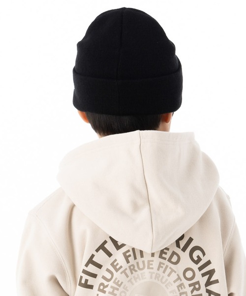 NEW ERA（ニューエラ）の「ニューエラ キッズ ニット帽 カフ NEW ERA KIDS（ニットキャップ/ビーニー・キッズ・ブラック/ブラック×ブルー/ブラック×ブラック/ブラック×ゴールド/ブラック×シルバー/ブラック×ホワイト/ベージュ/ライトピンク/ネイビー/イエロー/オレンジ/ブラウン・FREE）」の20枚目の写真