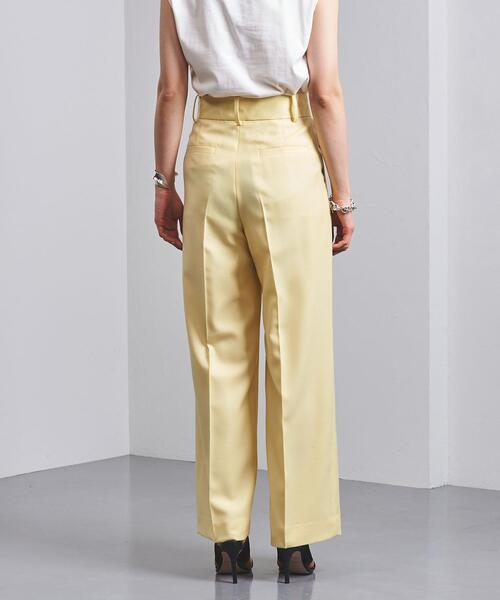UNITED ARROWS（ユナイテッドアローズ）の「UBCB NEO-ST カラー ワイドパンツ◆（その他パンツ・レディース・イエロー/ライム・36/38/34/40）」の16枚目の写真