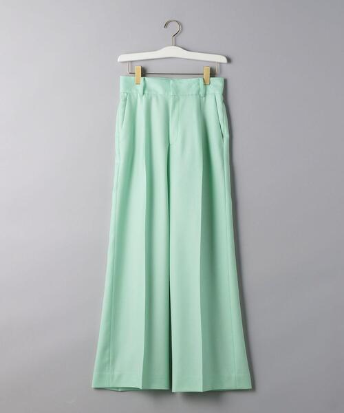 UNITED ARROWS（ユナイテッドアローズ）の「UBCB NEO-ST カラー ワイドパンツ◆（その他パンツ・レディース・イエロー/ライム・36/38/34/40）」の3枚目の写真