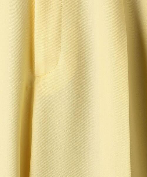 UNITED ARROWS（ユナイテッドアローズ）の「UBCB NEO-ST カラー ワイドパンツ◆（その他パンツ・レディース・イエロー/ライム・36/38/34/40）」の7枚目の写真
