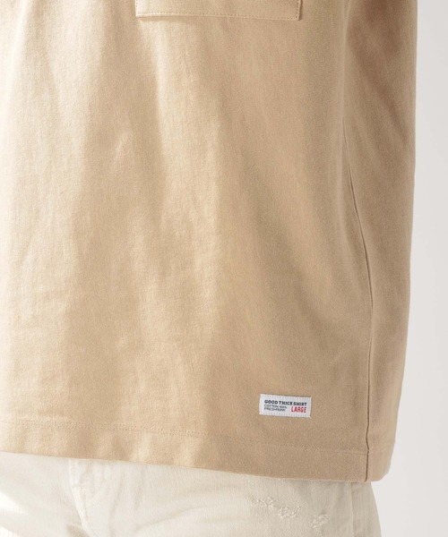 BAYFLOW（ベイフロー）の「10OZワイドL/S TEE（Tシャツ/カットソー・メンズ・ホワイト/ベージュ/ネイビー/オレンジ・SMALL/MEDIUM/LARGE）」の12枚目の写真