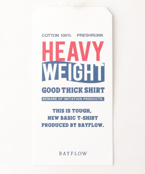 BAYFLOW（ベイフロー）の「10OZワイドL/S TEE（Tシャツ/カットソー・メンズ・ホワイト/ベージュ/ネイビー/オレンジ・SMALL/MEDIUM/LARGE）」の18枚目の写真