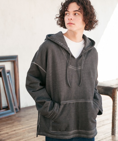 Casper John(�L���X�p�[�W����)��Sulfur Dyes Mexican Parka/�������߃��L�V�J���p�[�J�[(�p�[�J�[)