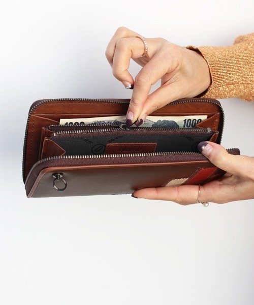 glamb/グラム 長財布 glamb JAM HOME MADE レザー長財布 ブラック