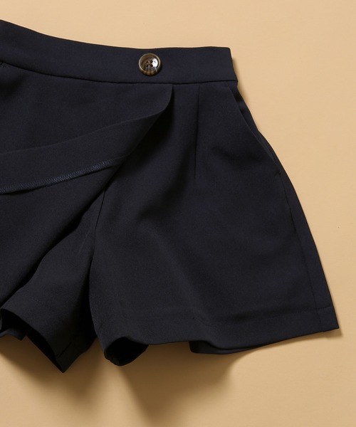 ROPE' PICNIC（ロペピクニック）の「【ROPE' PICNIC KIDS】【撥水・防汚加工】キュロットパンツ（その他パンツ・キッズ・ネイビー/グレー/キャメル・110/140/100/130/120）」の5枚目の写真