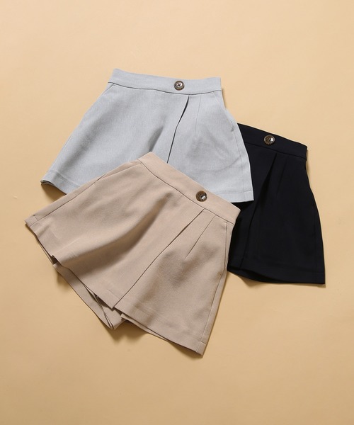 ROPE' PICNIC（ロペピクニック）の「【ROPE' PICNIC KIDS】【撥水・防汚加工】キュロットパンツ（その他パンツ・キッズ・ネイビー/グレー/キャメル・110/140/100/130/120）」の11枚目の写真