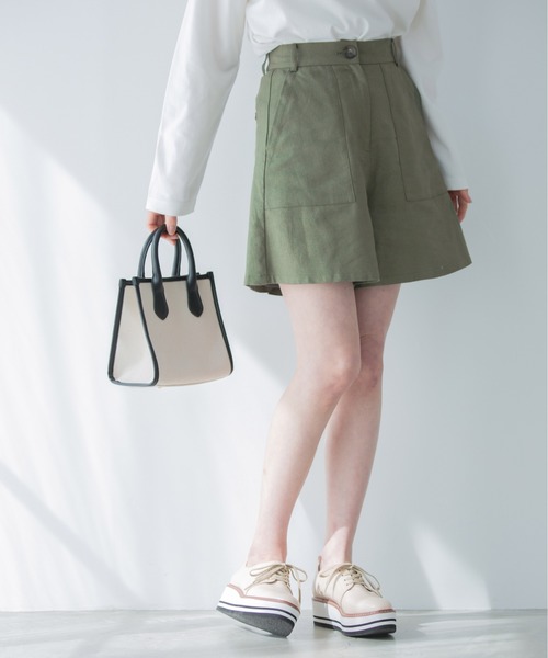 Heather（ヘザー）の「アサコンバミューダショートパンツ 874293
