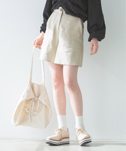 8YARDS ショートパンツ ヘザーベージュ 8YARDS ショートパンツ ヘザーベージュ