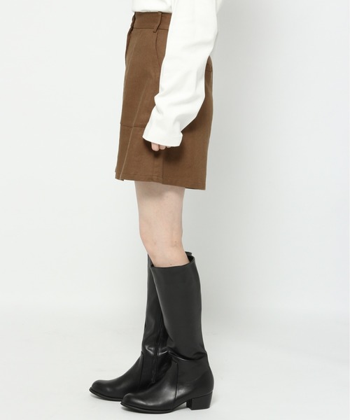 Heather（ヘザー）の「アサコンバミューダショートパンツ　874293（その他パンツ・レディース・ブラウン/ライトベージュ/グリーン系その他・FREE）」の8枚目の写真