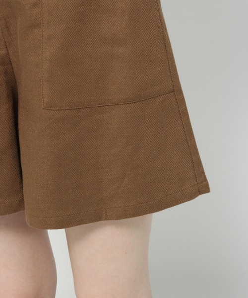 Heather（ヘザー）の「アサコンバミューダショートパンツ　874293（その他パンツ・レディース・ブラウン/ライトベージュ/グリーン系その他・FREE）」の10枚目の写真