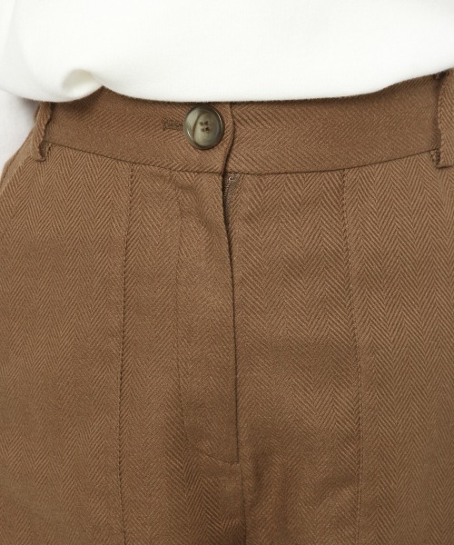 Heather（ヘザー）の「アサコンバミューダショートパンツ　874293（その他パンツ・レディース・ブラウン/ライトベージュ/グリーン系その他・FREE）」の11枚目の写真