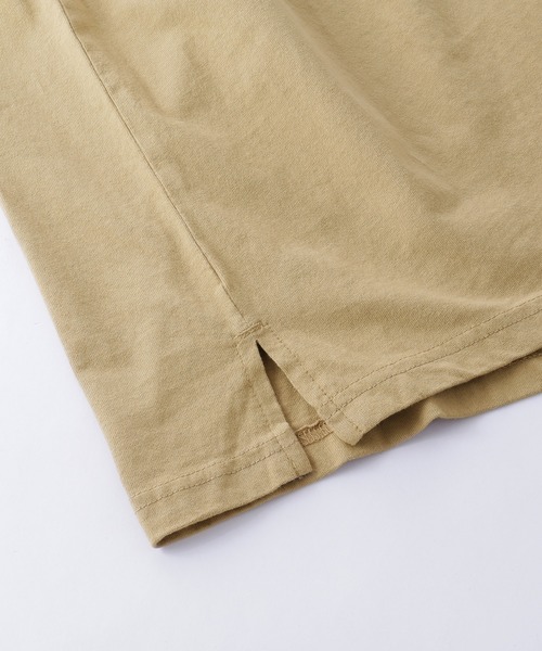 MONO-MART（モノマート）の「レイヤード オーバーサイズ 半袖Tシャツ タンクトップ(アンサンブル) 半袖カットソー+ワッフルタンクトップ 2枚セット（タンクトップ・メンズ・ホワイト/ブラック/ブラウン/ベージュ/オリーブ/チャコール・S/M/L）」の18枚目の写真