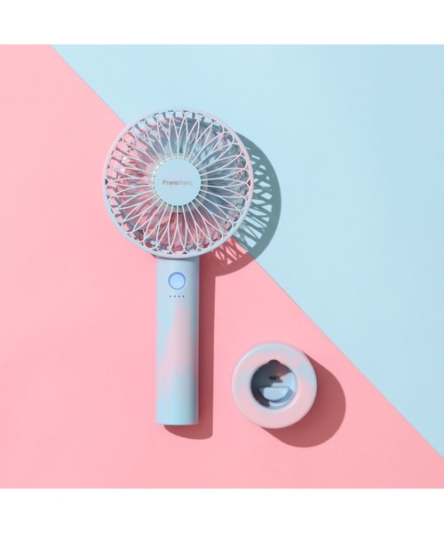 Francfranc（フランフラン）の「【2020年モデル】フレ ハンディファン（扇風機）（生活家電・レディース・ホワイト/グレー/ピンク/ミント/ブルー系その他/オレンジ系その他・FREE）」の4枚目の写真