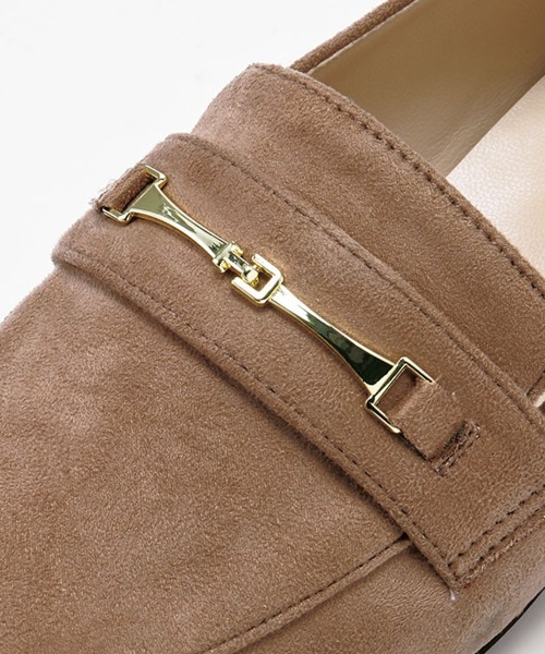 RANAN（ラナン）の「ビット付シンプルローファー（ローファー・レディース・ベージュ系その他/ブラック/レッド/グレー/パイソン・L/S/M/LL）」の7枚目の写真