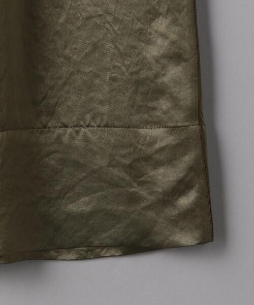 SACRA（サクラ）の「＜SACRA（サクラ）＞サテン ロングスカート（スカート・レディース・ブラック/ダークグリーン・38/36）」の12枚目の写真