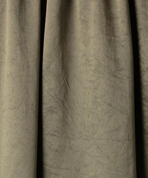 SACRA（サクラ）の「＜SACRA（サクラ）＞サテン ロングスカート（スカート・レディース・ブラック/ダークグリーン・38/36）」の13枚目の写真