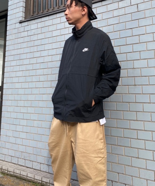 NIKE/ナイキ ウーブントラックジャケット CU4310-010ブラック2XL NIKE（ナイキ）の「NIKE/ナイキ ウーブントラックジャケット CU4310