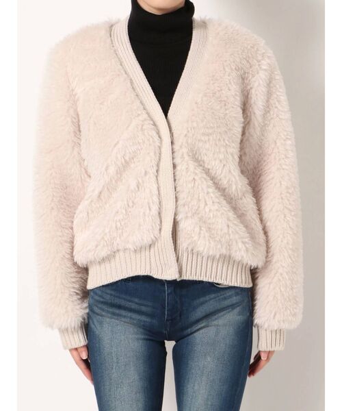 RESEXXY（リゼクシー）の「フェイクファーブルゾン（ブルゾン・レディース・ブラック/オフホワイト/モカ・FREE）」の20枚目の写真