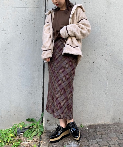 STYLEBLOCK(スタイルブロック)の「シープボアビッグB3ミリタリージャケットボアブルゾン(ブルゾン・メンズ・ベージュ/ブラック/アイボリー・LL/M/L)」の10枚目の写真