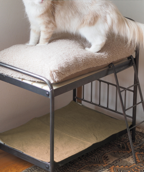 journal standard Furniture (ジャーナルスタンダードファニチャー)の「PET CUSHION(クッションのみ)(ペット用クッション/マット・レディース・ベージュ/グレー・FREE)」の4枚目の写真
