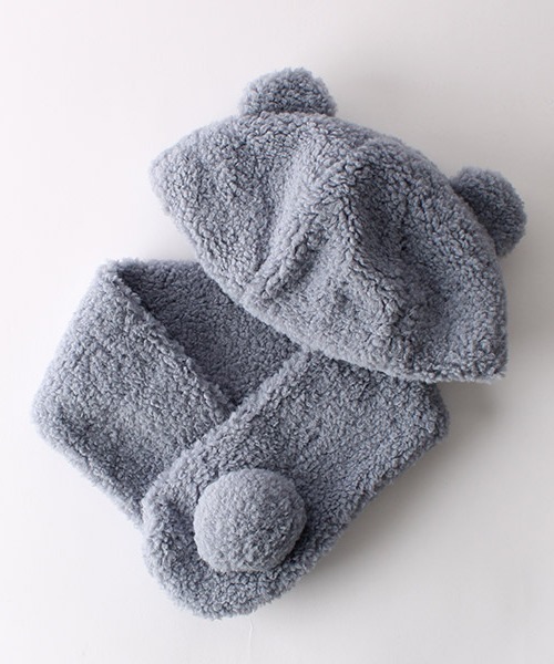 サックスブルー（マフラー）」 WEAR