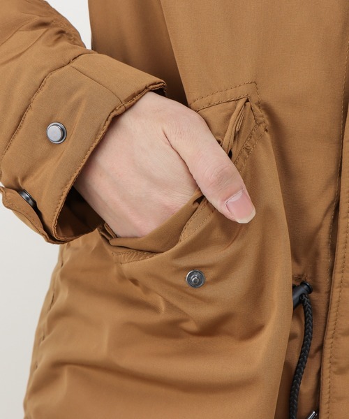 URBAN COLLECTION(アーバンコレクション)の「ツイルモッズコート(モッズコート・メンズ・ブラック/キャメル/カーキ・L/XXL/XL/M)」の14枚目の写真