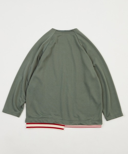 And A（アンドエー）の「AlexanderLeeChang アレキサンダーリーチャン / ASYM HENLY SWEAT アシメトリー ヘンリーネック スウェット / AC012105（スウェット・メンズ・ネイビー/グレー/ピンク・2/3）」の10枚目の写真