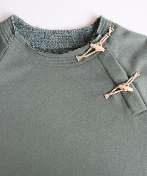And A（アンドエー）の「AlexanderLeeChang アレキサンダーリーチャン / ASYM HENLY SWEAT アシメトリー ヘンリーネック スウェット / AC012105（スウェット・メンズ・ネイビー/グレー/ピンク・2/3）」の7枚目の写真