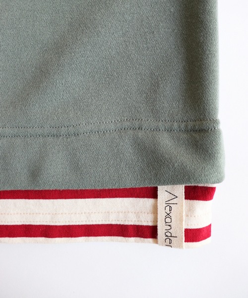 And A（アンドエー）の「AlexanderLeeChang アレキサンダーリーチャン / ASYM HENLY SWEAT アシメトリー ヘンリーネック スウェット / AC012105（スウェット・メンズ・ネイビー/グレー/ピンク・2/3）」の5枚目の写真