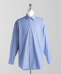 LOEFF | ＜LOEFF（ロエフ）＞ ポプリン ストライプ レギュラーシャツ MEN'S(シャツ/ブラウス)