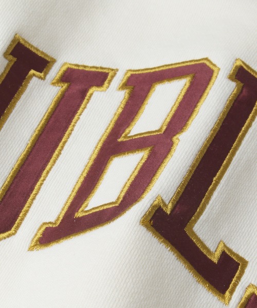 make a ray!（メイク ア レイ！）の「カレッジロゴ  オーバーサイズ スウェット（スウェット・メンズ・チャコールグレー/ベージュ/ブルーグレー/ホワイト系その他/キナリ・M/L）」の7枚目の写真