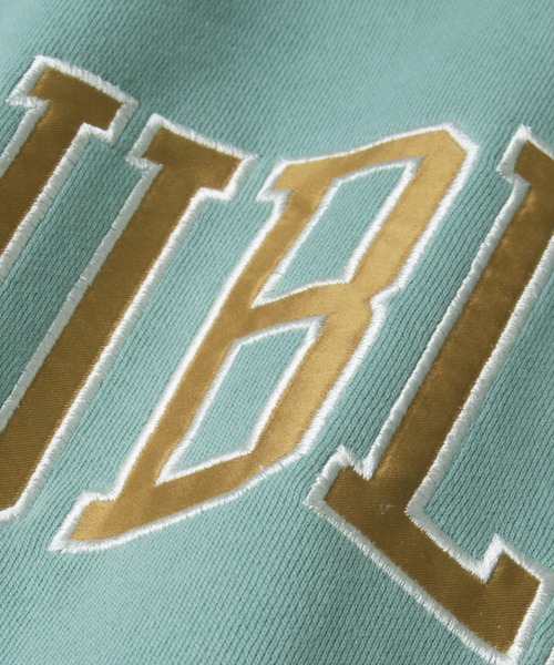 make a ray!（メイク ア レイ！）の「カレッジロゴ  オーバーサイズ スウェット（スウェット・メンズ・チャコールグレー/ベージュ/ブルーグレー/ホワイト系その他/キナリ・M/L）」の9枚目の写真