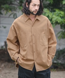 ms4611-Military Super Big Shirts シャツ