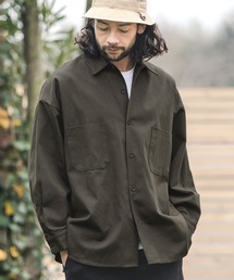 ms4611-Military Super Big Shirts シャツ