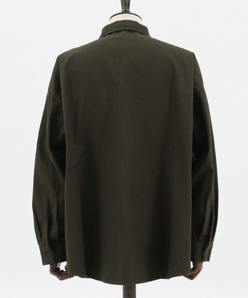 CAMBIO(カンビオ)の「ms4611-Military Super Big Shirts シャツ(シャツ/ブラウス・メンズ・ベージュ/オリーブ/ネイビー・L/M)」の18枚目の写真