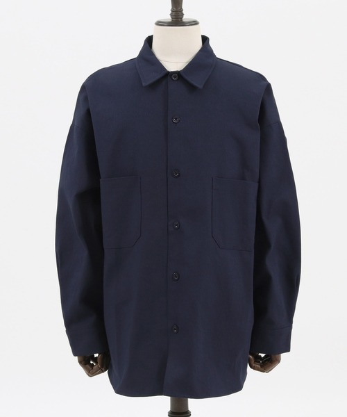 CAMBIO(カンビオ)の「ms4611-Military Super Big Shirts シャツ(シャツ/ブラウス・メンズ・ベージュ/オリーブ/ネイビー・L/M)」の19枚目の写真