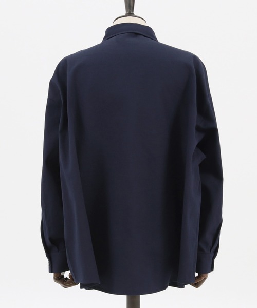 CAMBIO(カンビオ)の「ms4611-Military Super Big Shirts シャツ(シャツ/ブラウス・メンズ・ベージュ/オリーブ/ネイビー・L/M)」の20枚目の写真