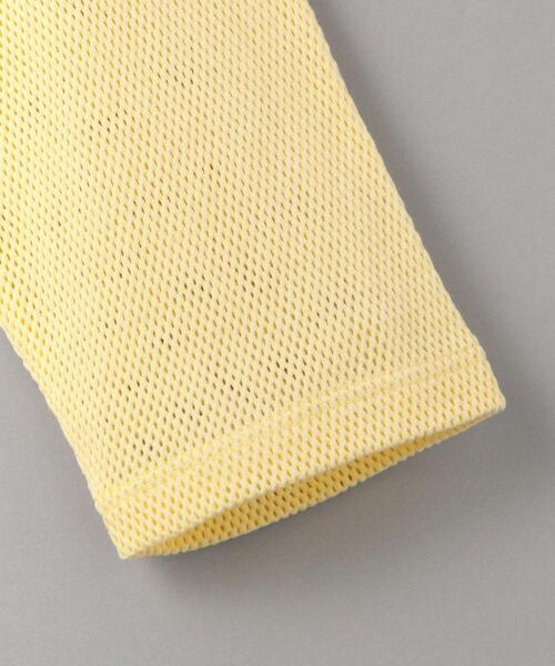 BEAUTY&YOUTH UNITED ARROWS（ビューティーアンドユースユナイテッドアローズ）の「BY コットンメッシュボートネックカットソー（Tシャツ/カットソー・レディース・ホワイト/ブラック/クリーム・FREE）」の8枚目の写真