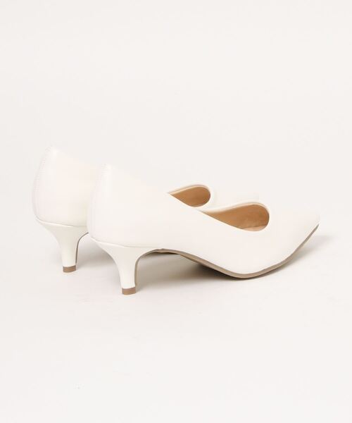 KOBE LETTUCE（コウベレタス）の「ロングノーズポインテッドトゥパンプス（パンプス・レディース・ピンク/オレンジ/ベージュ系その他/シルバー/ブラック/ホワイト/ドット・L/LL/S/M）」の8枚目の写真