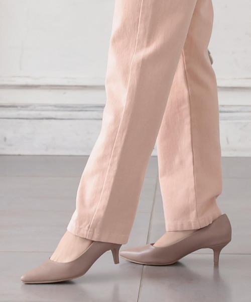 KOBE LETTUCE（コウベレタス）の「ロングノーズポインテッドトゥパンプス（パンプス・レディース・ピンク/オレンジ/ベージュ系その他/シルバー/ブラック/ホワイト/ドット・L/LL/S/M）」の4枚目の写真