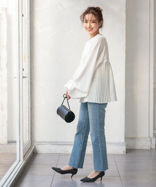 KOBE LETTUCE（コウベレタス）の「ロングノーズポインテッドトゥパンプス（パンプス・レディース・ピンク/オレンジ/ベージュ系その他/シルバー/ブラック/ホワイト/ドット・L/LL/S/M）」の21枚目の写真