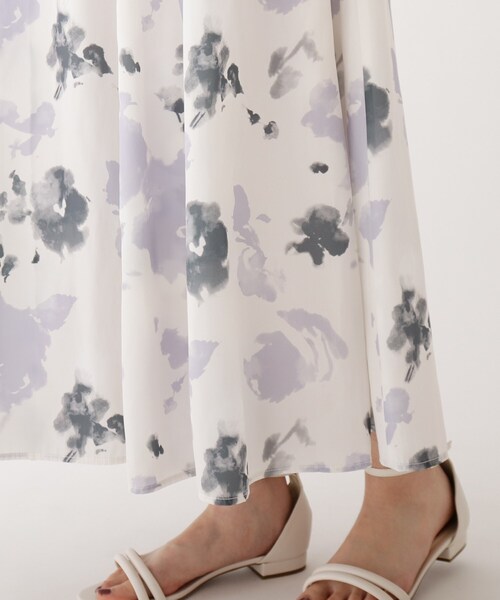 AG by aquagirl（エージーバイアクアガール）の「◆ニュアンス柄マキシフレアスカート（スカート・レディース・ライトパープル/ライトグリーン系・38/36）」の14枚目の写真