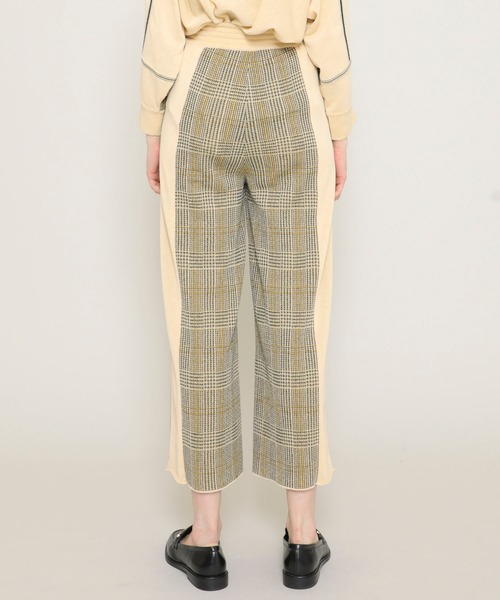 TAN（タン）の「【TAN（タン）】チェックラインパンツ/CHECKED&LINE