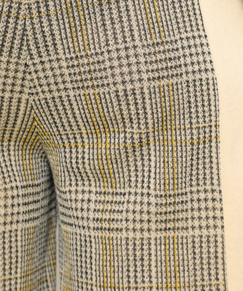 TAN（タン）の「【TAN（タン）】チェックラインパンツ/CHECKED&LINE