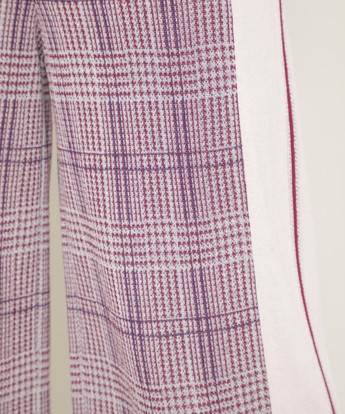 TAN（タン）の「【TAN（タン）】チェックラインパンツ/CHECKED&LINE