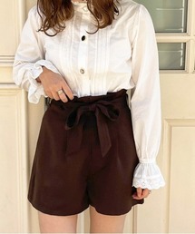 ハイウエストショートパンツ【ZOZOTOWN限定アイテム】【3AP】