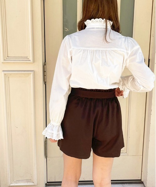 apres jour(アプレジュール)の「ハイウエストショートパンツ【ZOZOTOWN限定アイテム】【3AP】(その他パンツ・レディース・モカ/ダークブラウン/ベージュ・フリー/X-LARGE)」の18枚目の写真