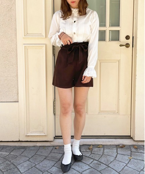 apres jour(アプレジュール)の「ハイウエストショートパンツ【ZOZOTOWN限定アイテム】【3AP】(その他パンツ・レディース・モカ/ダークブラウン/ベージュ・フリー/X-LARGE)」の19枚目の写真