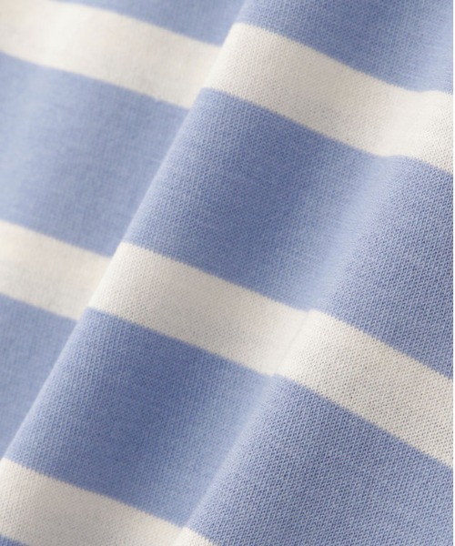 SUNSPEL(サンスペル)の「MEN’S Q82 LONG SLEEVE STRIPE(Tシャツ/カットソー・メンズ・ライトブルー/ダークオレンジ・SMALL/MEDIUM/LARGE/X-LARGE)」の8枚目の写真