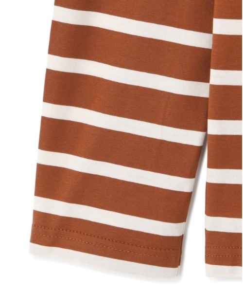 SUNSPEL(サンスペル)の「MEN’S Q82 LONG SLEEVE STRIPE(Tシャツ/カットソー・メンズ・ライトブルー/ダークオレンジ・SMALL/MEDIUM/LARGE/X-LARGE)」の7枚目の写真